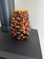 Vintage ananas vaasje., Ophalen, Overige kleuren, Minder dan 50 cm, Glas