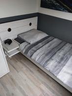 Jongenskamer bed + kledingkast, Eenpersoons, Beige, Ophalen of Verzenden, Zo goed als nieuw