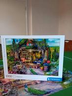 Clementoni puzzel - Tuinhuis - 1000 stukjes, Ophalen of Verzenden, 500 t/m 1500 stukjes, Zo goed als nieuw, Legpuzzel