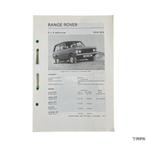 Kluwer | Range Rover 4x4 Stationcar | 1976-1979 | NL, Ophalen of Verzenden