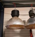 Robuuste Industriële Hanglampen - Werkplaats, Magazijn, Hal, Gebruikt, Glas, Ophalen of Verzenden, Industrieel Robuust