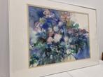 Hen Euverman - Stilleven boeket, Antiek en Kunst, Kunst | Schilderijen | Klassiek, Ophalen