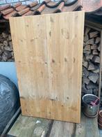 (Bijna) GRATIS | Houten tafelblad | 120 x 75 x 2 cm, Doe-het-zelf en Verbouw, Hout en Planken, Ophalen, Gebruikt, Minder dan 25 mm