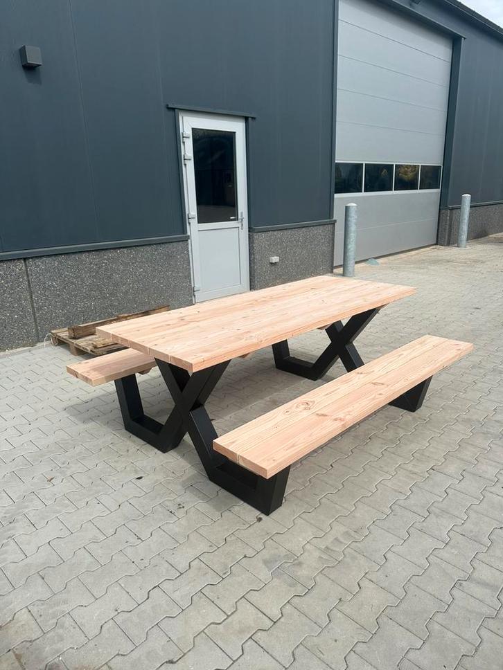 Douglas Picknicktafel, Tuin en Terras, Picknicktafels, Nieuw, Rechthoekig, Ophalen