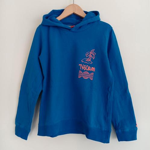 TYGO & vito hoodie kobalt blauw maat 146/152, Kinderen en Baby's, Kinderkleding | Maat 146, Gebruikt, Jongen, Trui of Vest, Ophalen of Verzenden