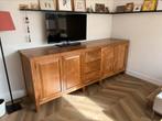 Teak houten dressoir 250 x 94 x 60, Ophalen, Overige materialen, Zo goed als nieuw, 200 cm of meer