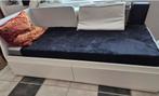 Flekke bed bank, Huis en Inrichting, Ophalen, Gebruikt, Tweepersoons, Hout