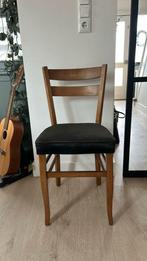 Houten stoel, Ophalen, Gebruikt, Zwart, Eén