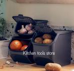 Tupperware Reuzesmart set Aardappeldoos uienbak knoflookdoos, Huis en Inrichting, Keuken | Tupperware, Ophalen of Verzenden, Zo goed als nieuw