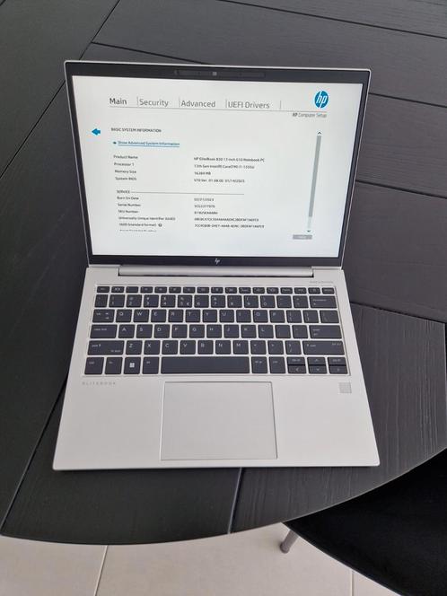 HP Elitebook 830 G10 I7-1355U/16gb/1TB Ssd  Garantie, Computers en Software, Windows Laptops, Zo goed als nieuw, 13 inch, SSD