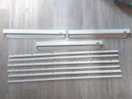 3 Hamstra rolhorren 82,5 cm breed x 137 cm hoog (inkortbaar), Doe-het-zelf en Verbouw, Deuren en Horren, Ophalen, Gebruikt, 80 tot 100 cm