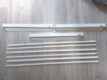 3 Hamstra rolhorren 82,5 cm breed x 137 cm hoog (inkortbaar) beschikbaar voor biedingen
