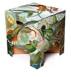 DUTCH DESIGN 2 X KRUK MET VOGELS, Ophalen, Zo goed als nieuw, Hout