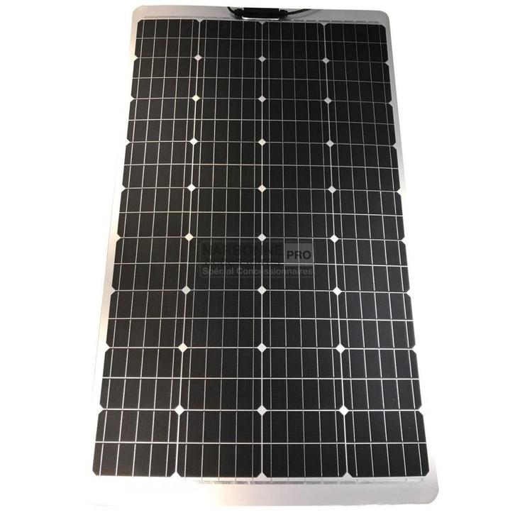 130 Watt semi-flexibele monokristallijne zonnepanelen, Caravans en Kamperen, Kampeeraccessoires, Nieuw, Ophalen of Verzenden