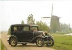 Vervoer-foto-A-437  Rustenburg     Molen Auto in straatbeeld, Verzamelen, Verzenden, 1960 tot 1980, Ongelopen, Noord-Holland