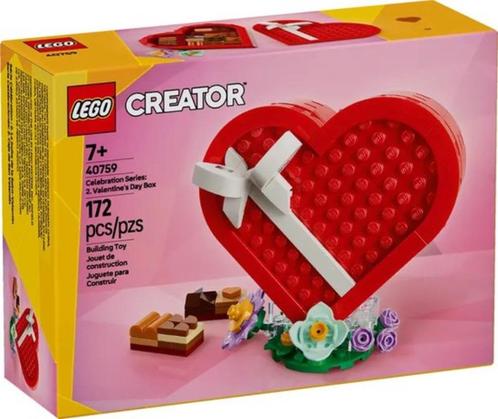 LEGO Creator 40759 - Valentijnsdoosje, Kinderen en Baby's, Speelgoed | Duplo en Lego, Nieuw, Lego, Complete set, Ophalen
