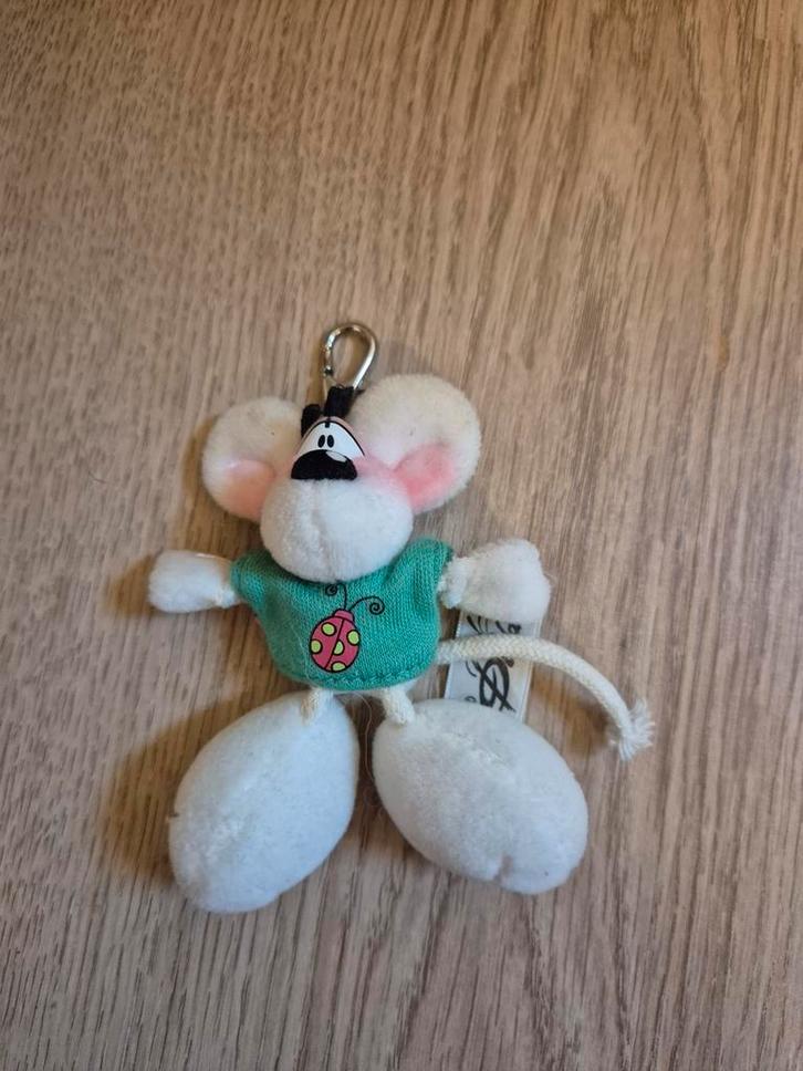 Diddl sleutelhanger knuffeltje 9 cm, Verzamelen, Diddl, Knuffel, Ophalen of Verzenden