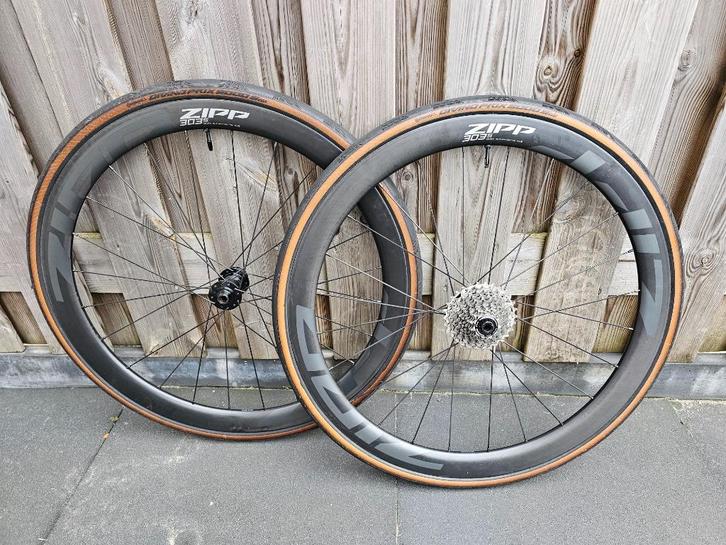 Zipp 303S Carbon Tubeless Wielen, Fietsen en Brommers, Fietsonderdelen, Zo goed als nieuw, Racefiets, Wiel, Ophalen of Verzenden