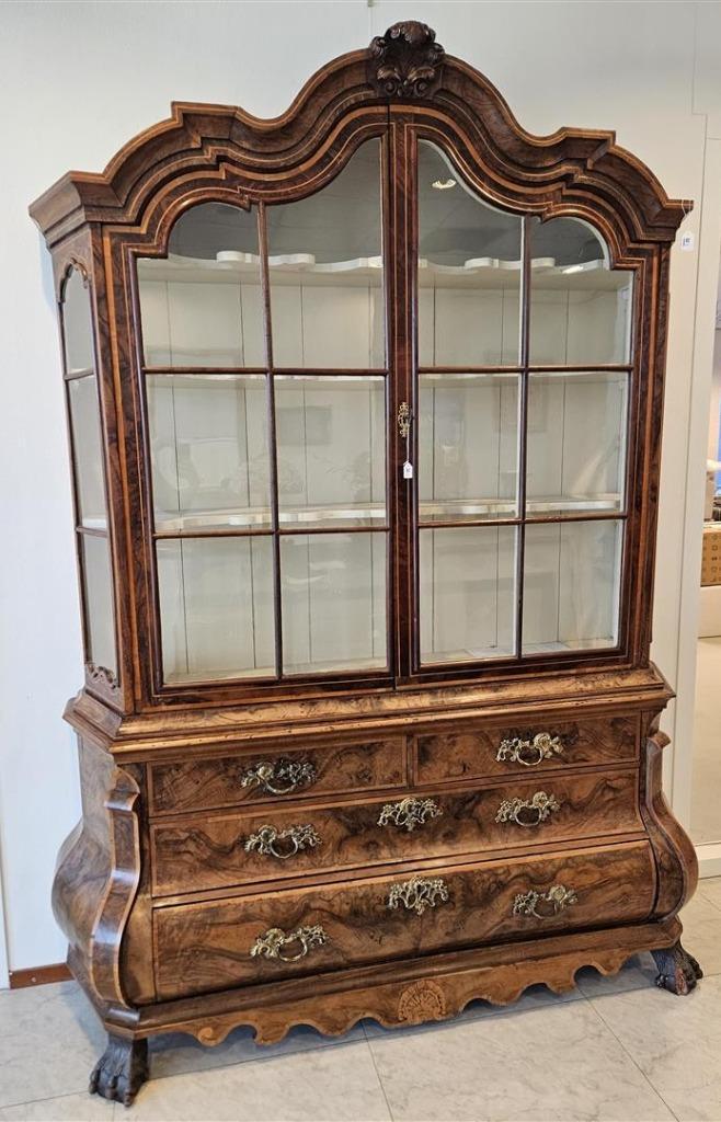 Hollandse porseleinkast, ca. 1750, Antiek en Kunst, Antiek | Meubels | Kasten, Ophalen