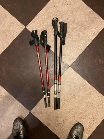 Verstelbare Wandelstokken - set van 2 paar beschikbaar voor biedingen