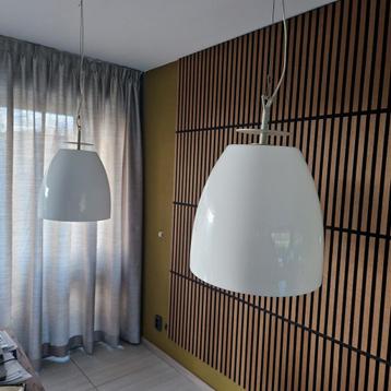 Ikea hanglampen 2 stuks melkglas wit beschikbaar voor biedingen