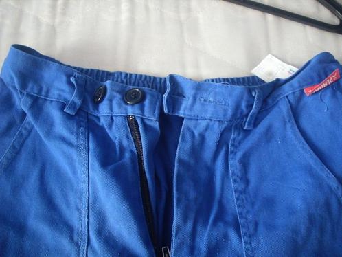 Blauwe werkbroek maat 50, Tuin en Terras, Werkkleding, Zo goed als nieuw, Broek, Ophalen of Verzenden