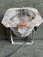 Vintage goed werkende theaterlamp / spot Eurolite Germany, Huis en Inrichting, Vintage, retro, Gebruikt, Metaal of Aluminium, Ophalen of Verzenden