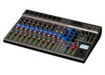 Zoom LiveTrak L-12 Mixer/Recorder in nieuwstaat, Ophalen of Verzenden, Zo goed als nieuw, 10 tot 20 kanalen, Microfooningang