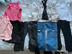 Meisje jeans en flared leggings, Kinderen en Baby's, Kinderkleding | Maat 110, Ophalen of Verzenden, Zo goed als nieuw, Meisje