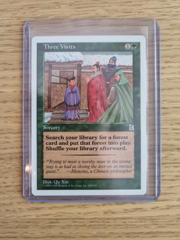 Three Visits - Portal three kingdoms - near mint