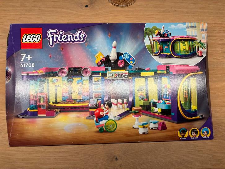 Lego Friends 41708 Roller Disco Arcade, Kinderen en Baby's, Speelgoed | Duplo en Lego, Zo goed als nieuw, Lego, Complete set, Ophalen of Verzenden
