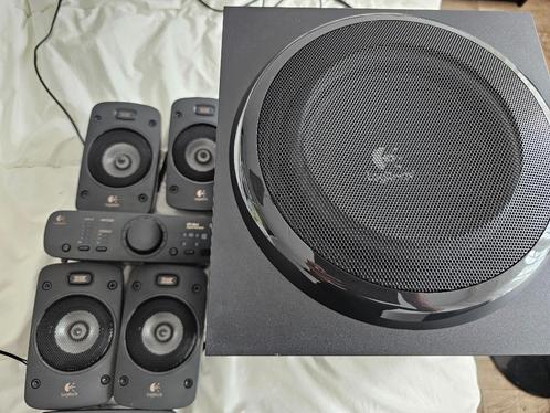 Logitech THX Z906 5.1 speaker set Zeer nette staat, Computers en Software, Pc speakers, Zo goed als nieuw, Audiokanaal 5.1, Ophalen of Verzenden