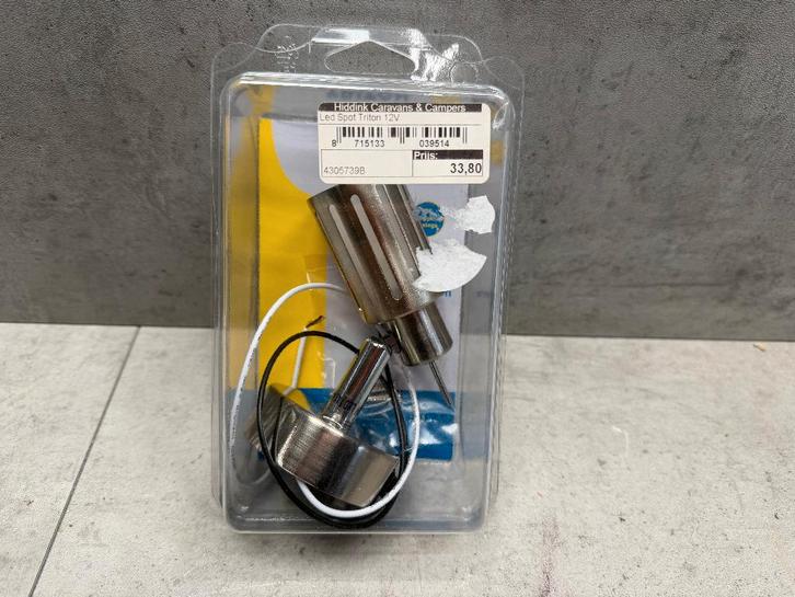 LED spot Triton 12v - NIEUW - C1378, Caravans en Kamperen, Kampeeraccessoires, Nieuw, Ophalen of Verzenden
