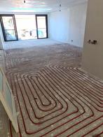 Vloerverwarming frezen infrezen of netten tegels of beton