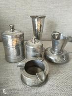 Vintage Tinnen Set - 5 Delig, Ophalen of Verzenden