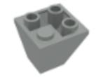Lego 2x2 Schuin Slope, Double Convex Licht Grijs 3676  Deze, Ophalen of Verzenden, Zo goed als nieuw, Losse stenen, Lego