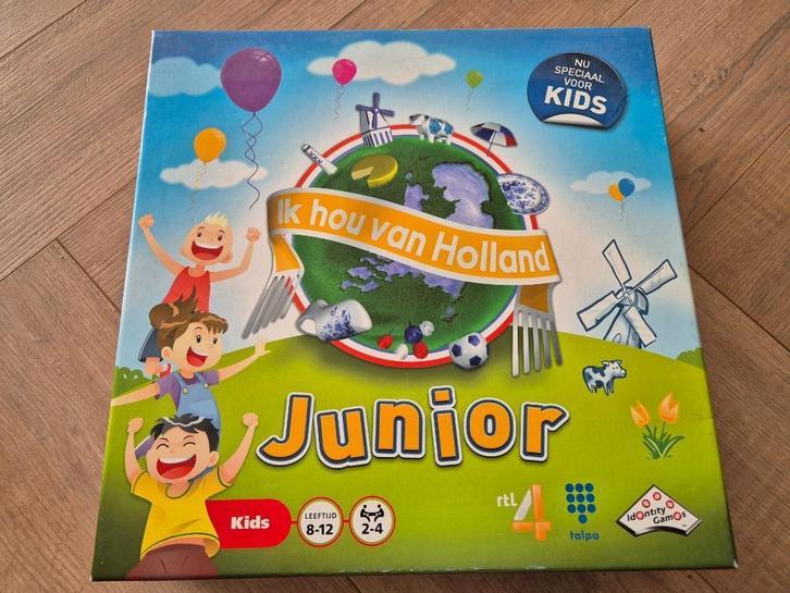 ik hou van holland Junior kinderspel, Hobby en Vrije tijd, Gezelschapsspellen | Bordspellen, Gebruikt, Ophalen of Verzenden