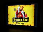 Mooie HERTOG JAN reclameverlichting lichtbak, Verzamelen, Biermerken, Ophalen of Verzenden, Nieuw, Reclamebord, Plaat of Schild