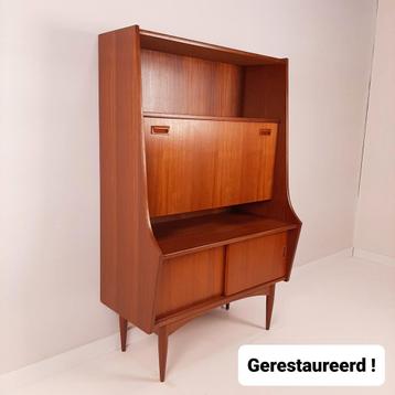 Scandinavisch design drankenkast | teak | retro 1960 barkast