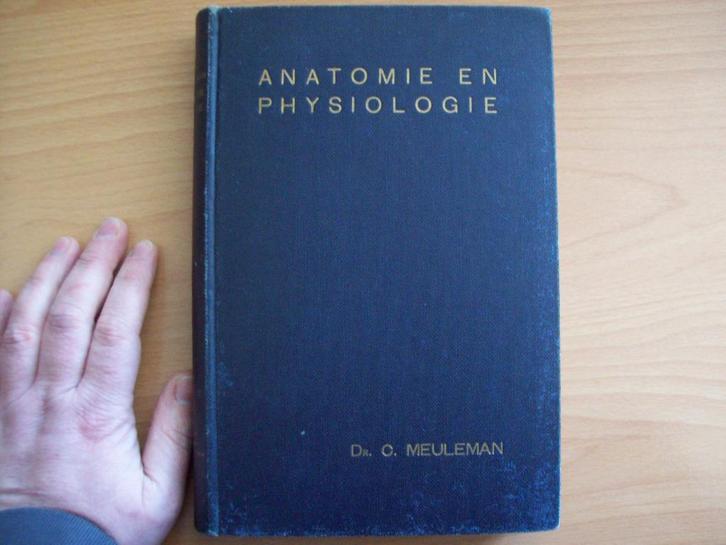 (Leerboek der) Anatomie en Physiologie - Dr. C. Meuleman '31, Antiek en Kunst, Antiek | Boeken en Bijbels, Ophalen of Verzenden