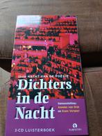 Dichters in de Nacht - 2CD Luisterboek, Ophalen of Verzenden, Anneke van Dijk & Koen Vergeer, Cd, Volwassene