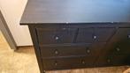 Ikea hemnes 8 ladenkast commode zwartbruin, Huis en Inrichting, Ophalen, Gebruikt, 5 laden of meer, 150 tot 200 cm