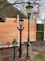 3 klassieke staande lantaarn buitenverlichting ks Holland, Tuin en Terras, Buitenverlichting, Gebruikt, Ophalen, Staande lamp