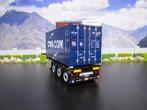 Wsi 04-2083 & 03-1010 CMA CGM 20FT Container & Chassis, Hobby en Vrije tijd, Modelauto's | 1:50, Ophalen, Nieuw, Bus of Vrachtwagen