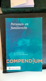 Compendium van het personen- en familierecht, Boeken, Ophalen of Verzenden, Zo goed als nieuw, J. van Duijvendijk-Brand; S.F.M. Wortmann