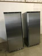 Koopje RVS combisteel vries en koelkast ( nieuwstaat ), Witgoed en Apparatuur, Koelkasten en IJskasten, Ophalen, 200 liter of meer