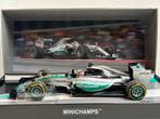 1:18 Minichamps W06 Mercedes Lewis Hamilton USA Winst 2015, Ophalen of Verzenden, Zo goed als nieuw, Auto, MiniChamps