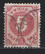Nr 17 gebruikt Cijfer 1889 ; Curacao voor 10% CW, Verzenden, Gestempeld