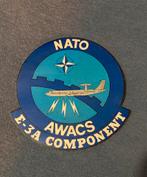 NATO sticker AWACS E-3A Component, Verzamelen, Ophalen of Verzenden, Nieuw, Patch, Badge of Embleem