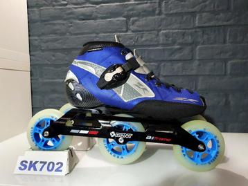 Zandstra ZR Skeelers Skates 3x100 100mm Wielen Maat 43 beschikbaar voor biedingen